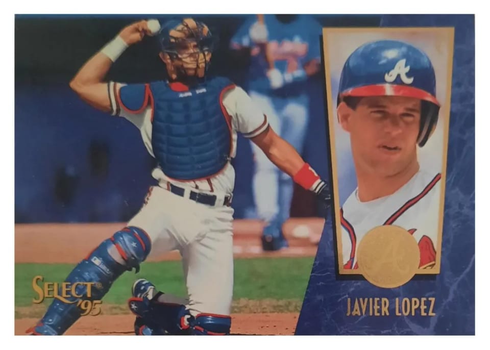 1995 Select Avier Lopez #51 card