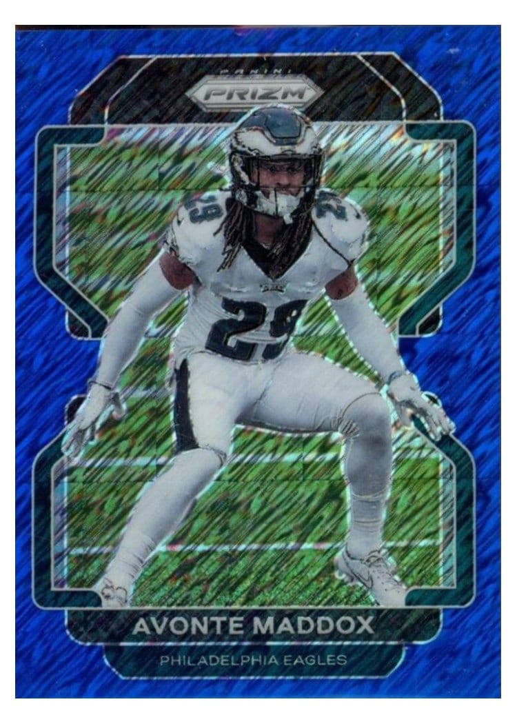 2021 Panini Prizm Base Set Avonte Maddox #225 card