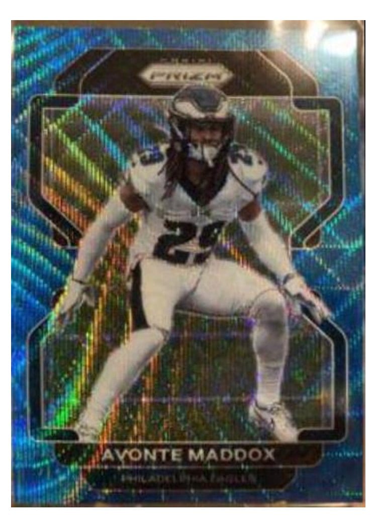 2021 Panini Prizm Base Set Avonte Maddox #225 card