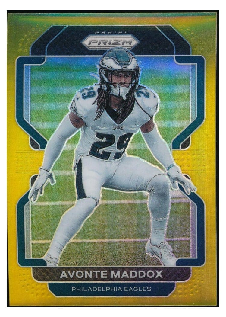 2021 Panini Prizm Base Set Avonte Maddox #225 card