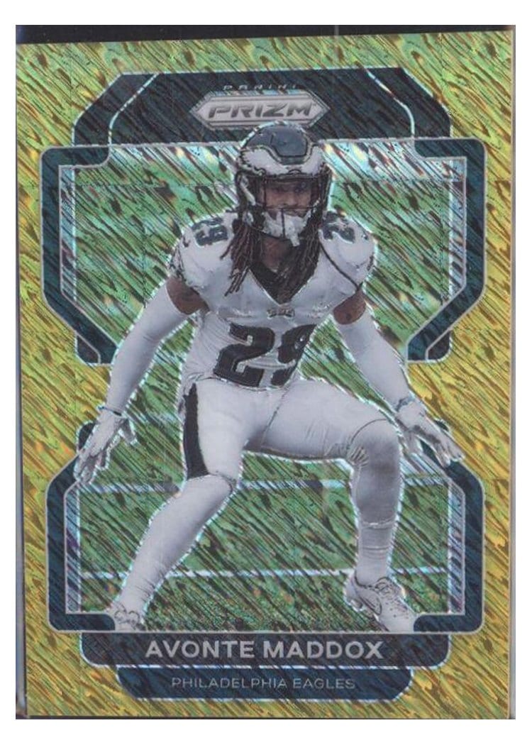 2021 Panini Prizm Base Set Avonte Maddox #225 card