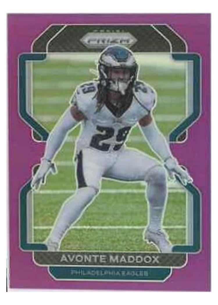 2021 Panini Prizm Base Set Avonte Maddox #225 card