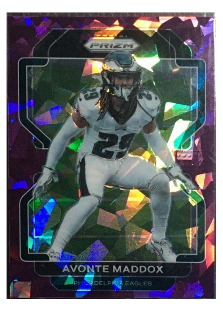 2021 Panini Prizm Base Set Avonte Maddox #225 card