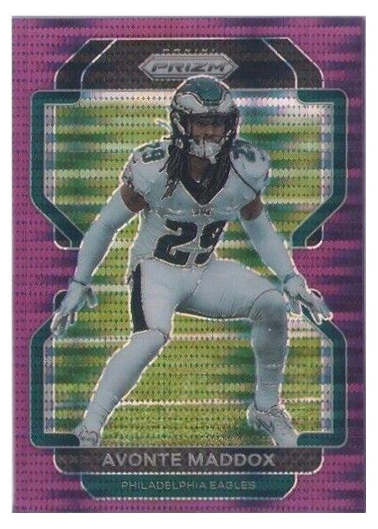 2021 Panini Prizm Base Set Avonte Maddox #225 card