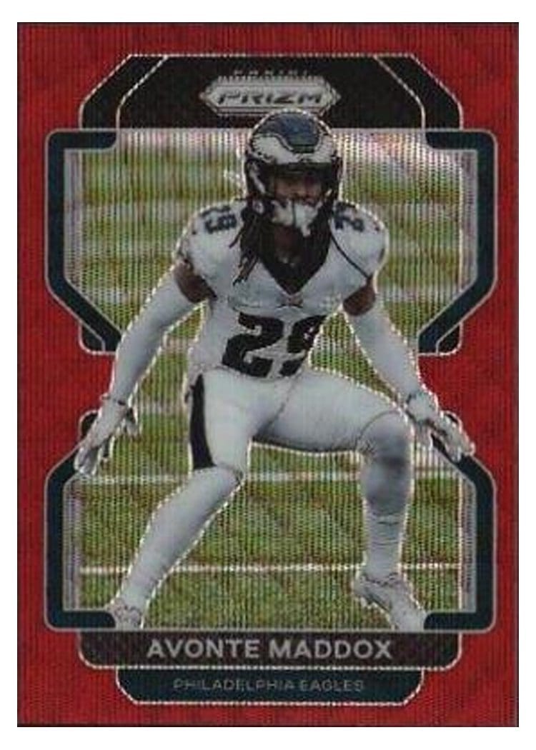 2021 Panini Prizm Base Set Avonte Maddox #225 card