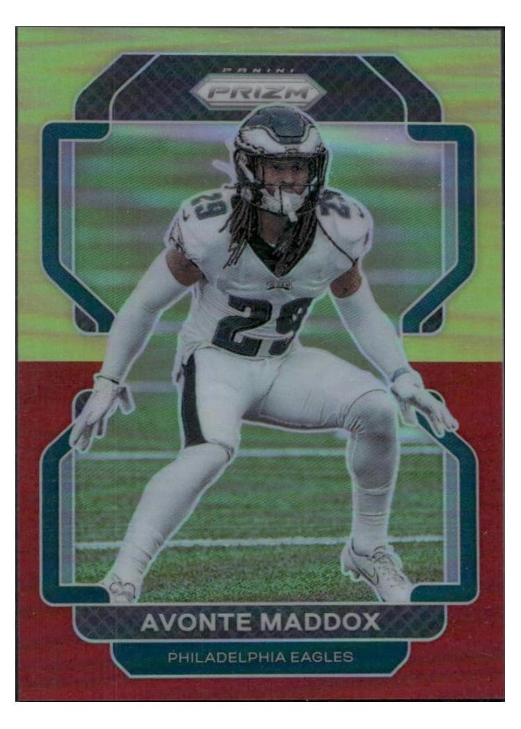2021 Panini Prizm Base Set Avonte Maddox #225 card