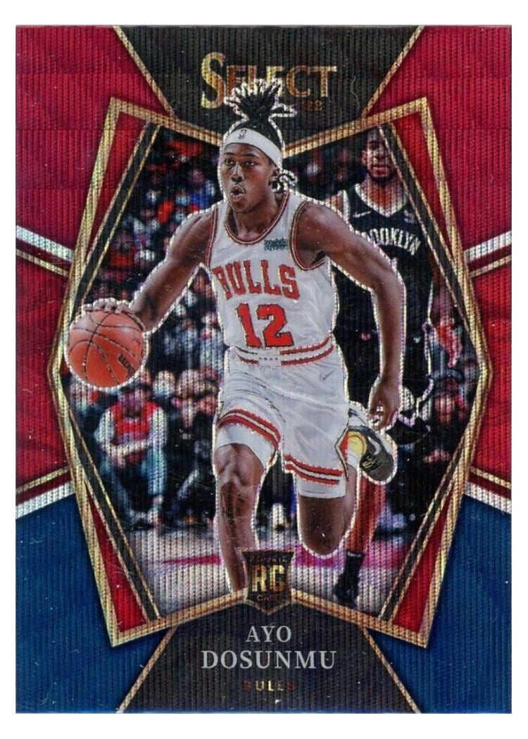 2021-22 Panini Select Base Set Ayo Dosunmu #154 card
