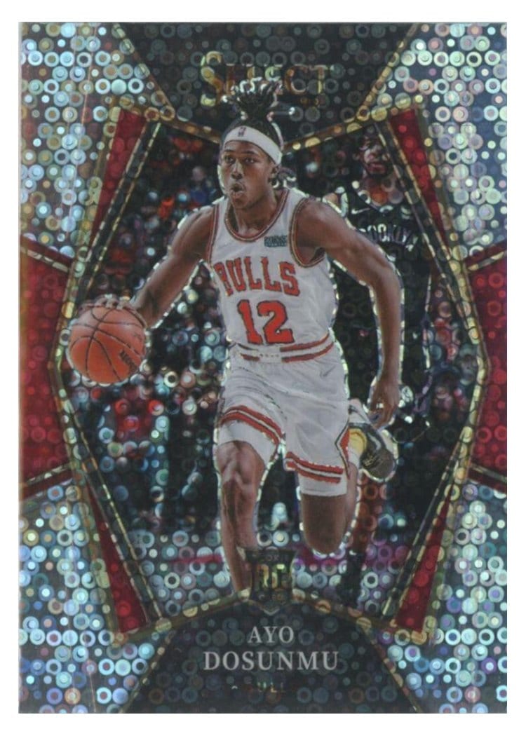 2021-22 Panini Select Base Set Ayo Dosunmu #154 card