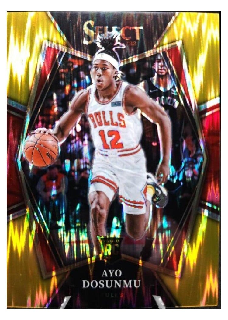 2021-22 Panini Select Base Set Ayo Dosunmu #154 card
