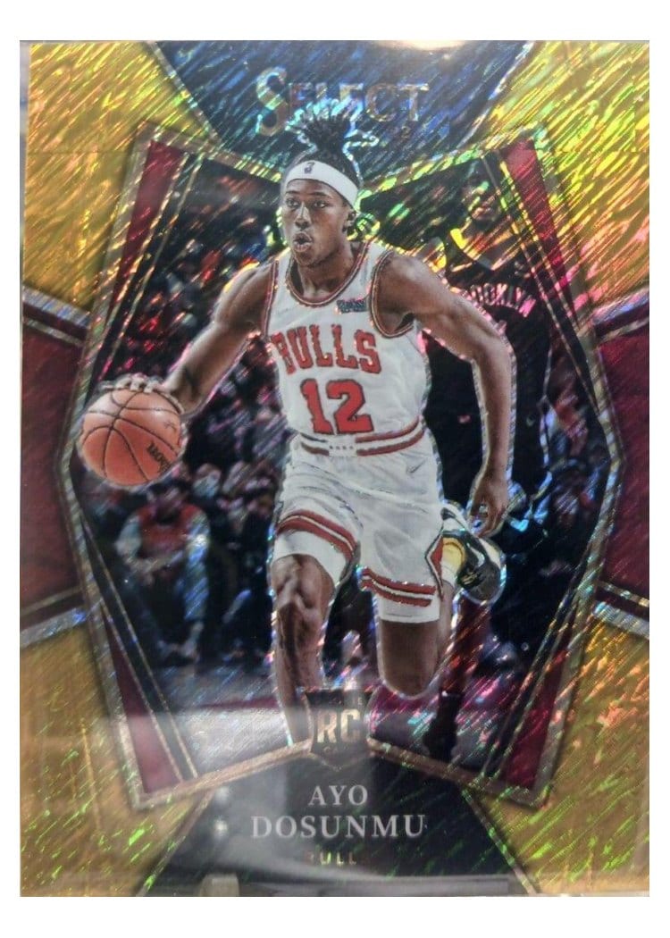 2021-22 Panini Select Base Set Ayo Dosunmu #154 card