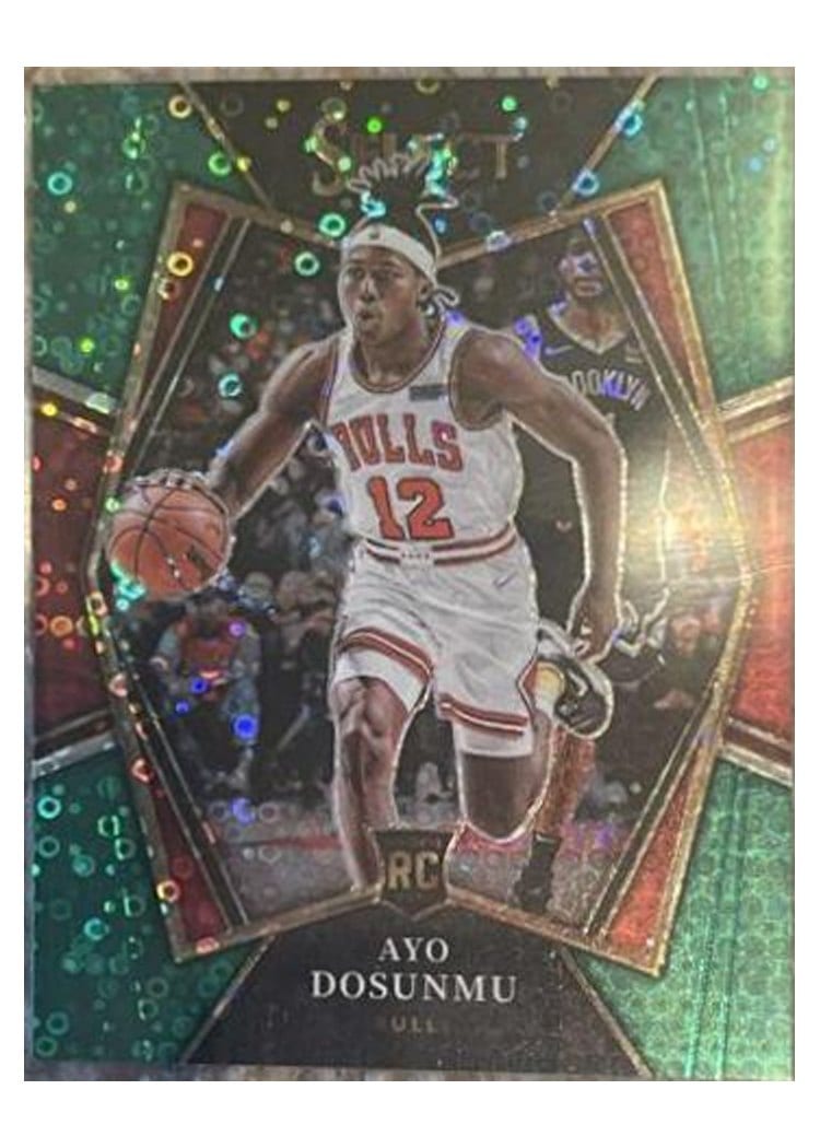 2021-22 Panini Select Base Set Ayo Dosunmu #154 card