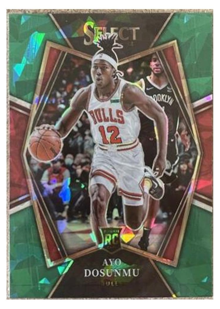2021-22 Panini Select Base Set Ayo Dosunmu #154 card