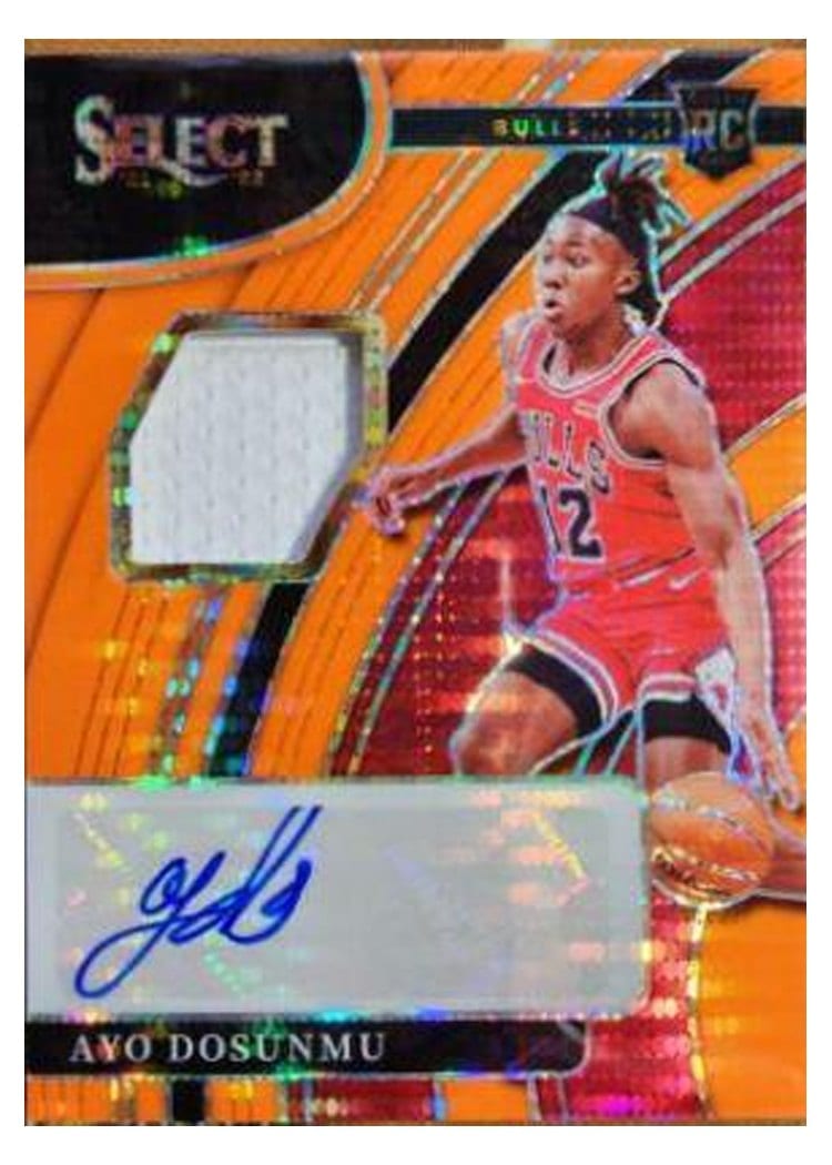 2021-22 Panini Select Base Set Ayo Dosunmu #154 card