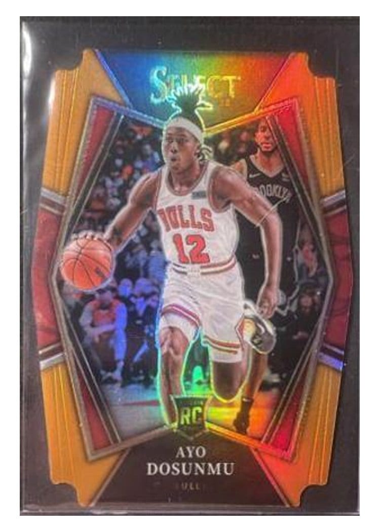 2021-22 Panini Select Base Set Ayo Dosunmu #154 card