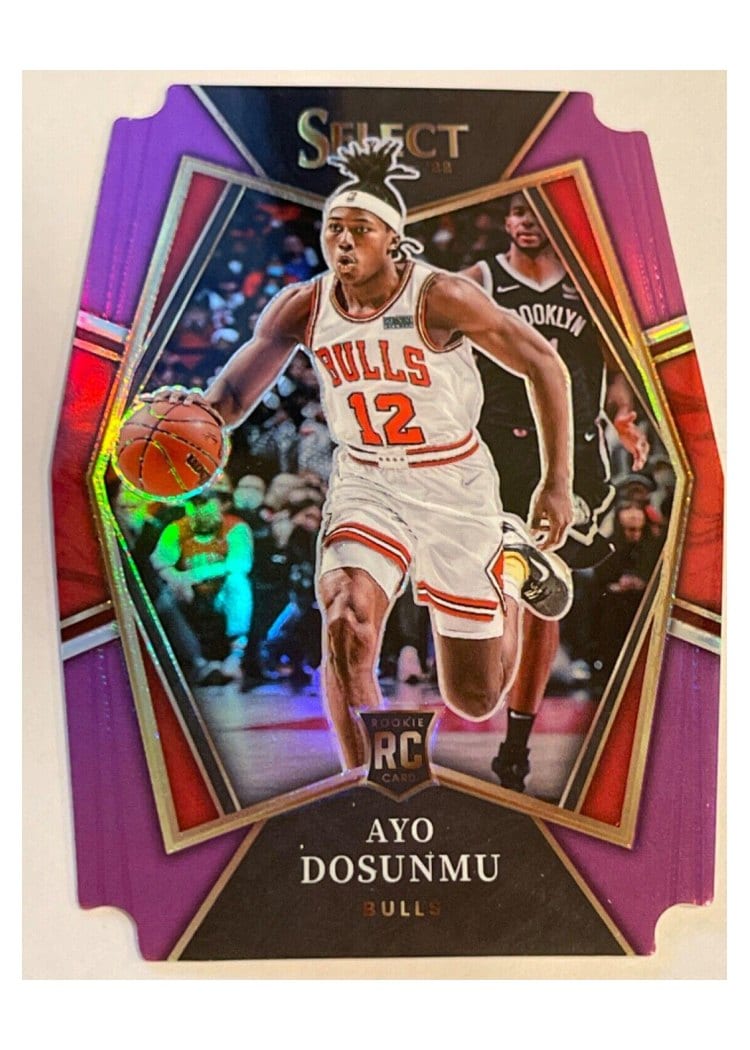 2021-22 Panini Select Base Set Ayo Dosunmu #154 card