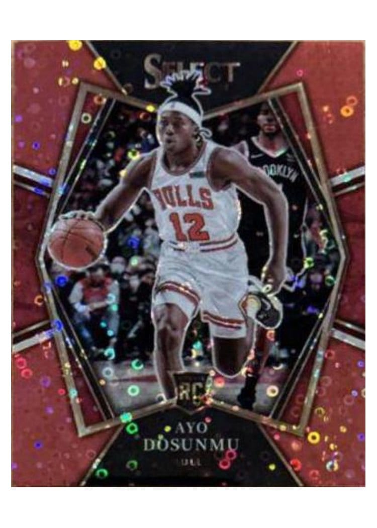 2021-22 Panini Select Base Set Ayo Dosunmu #154 card