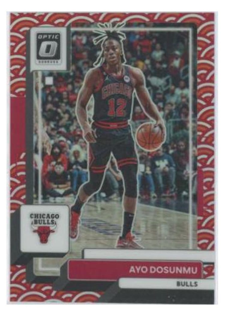 2022-23 Donruss Optic Base Set Ayo Dosunmu #63 card