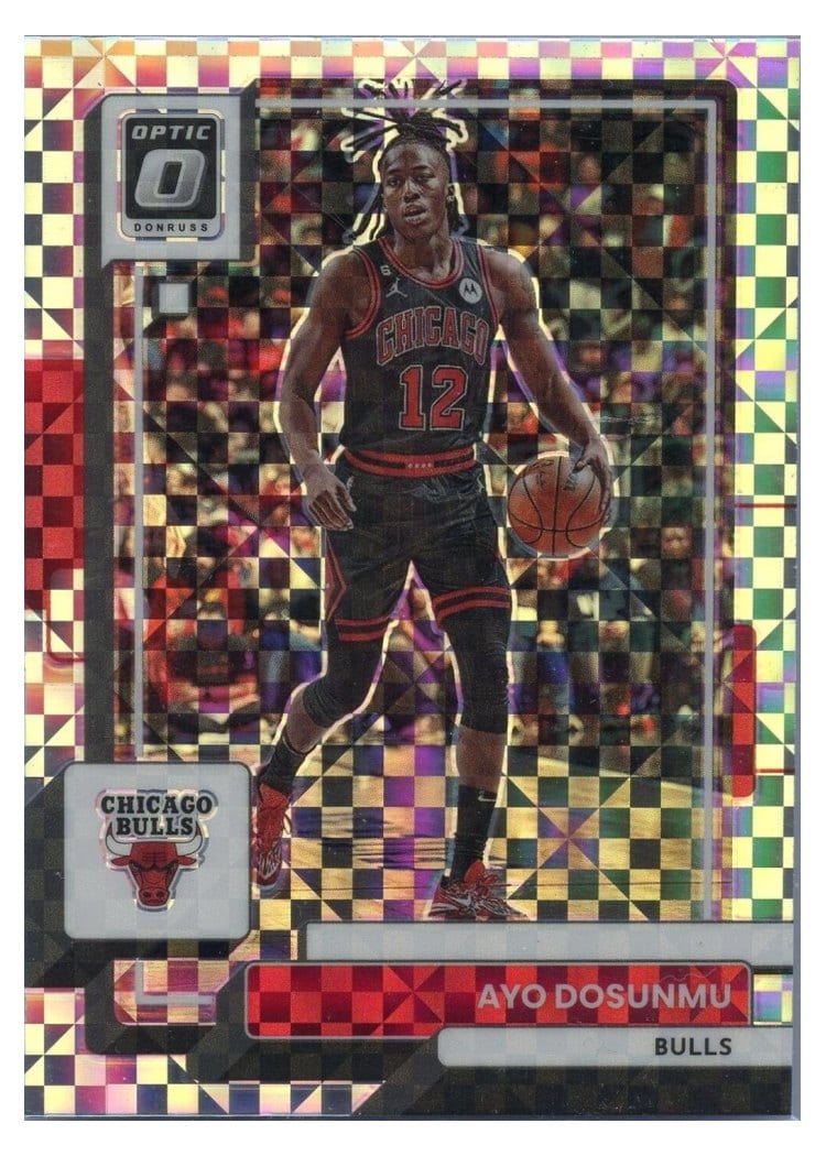 2022-23 Donruss Optic Base Set Ayo Dosunmu #63 card