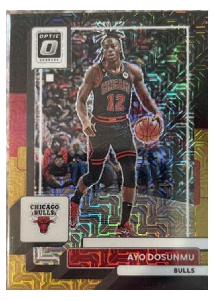 2022-23 Donruss Optic Base Set Ayo Dosunmu #63 card