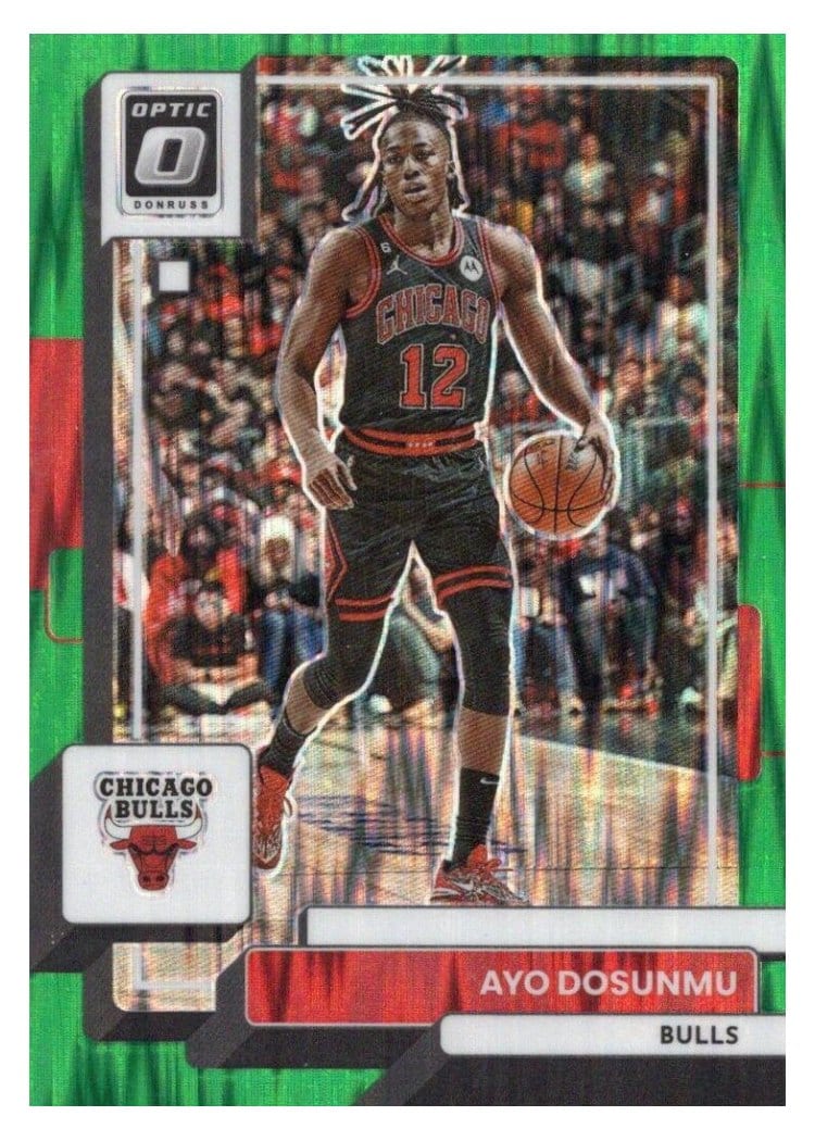 2022-23 Donruss Optic Base Set Ayo Dosunmu #63 card