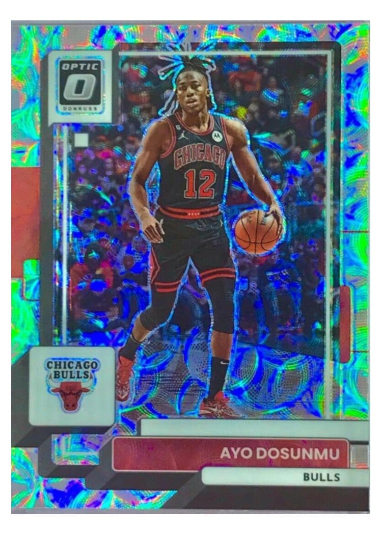 2022-23 Donruss Optic Base Set Ayo Dosunmu #63 card