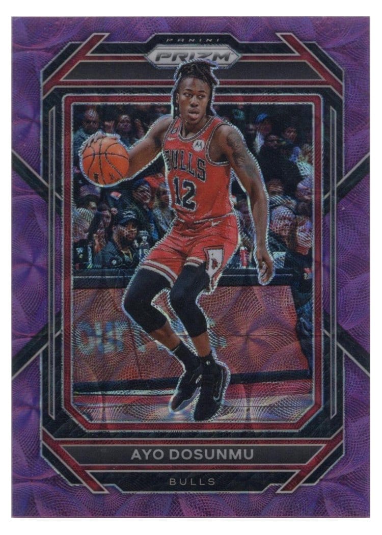 2022-23 Panini Prizm Base Set Ayo Dosunmu #79 card