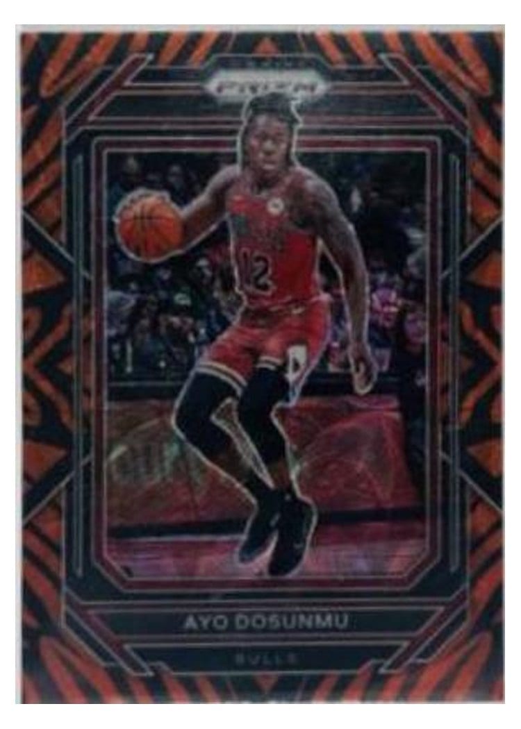 2022-23 Panini Prizm Base Set Ayo Dosunmu #79 card
