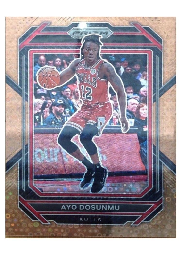 2022-23 Panini Prizm Base Set Ayo Dosunmu #79 card