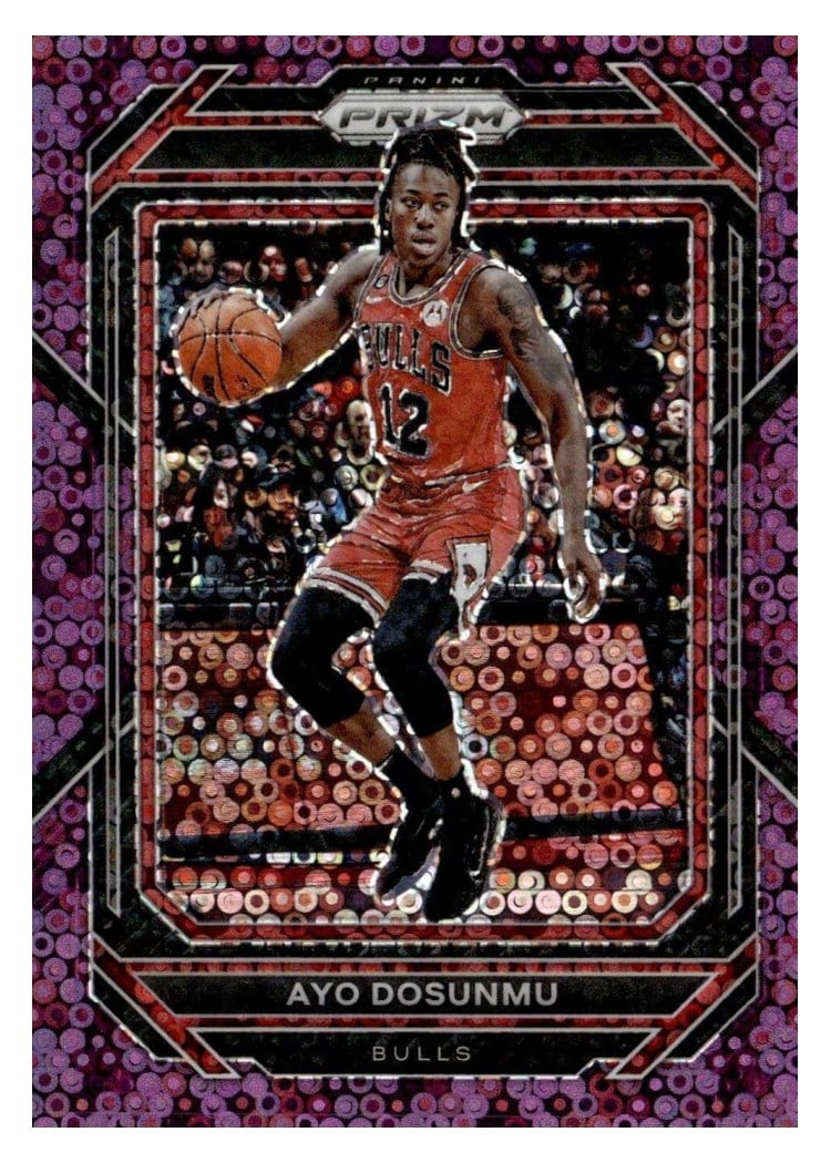 2022-23 Panini Prizm Base Set Ayo Dosunmu #79 card
