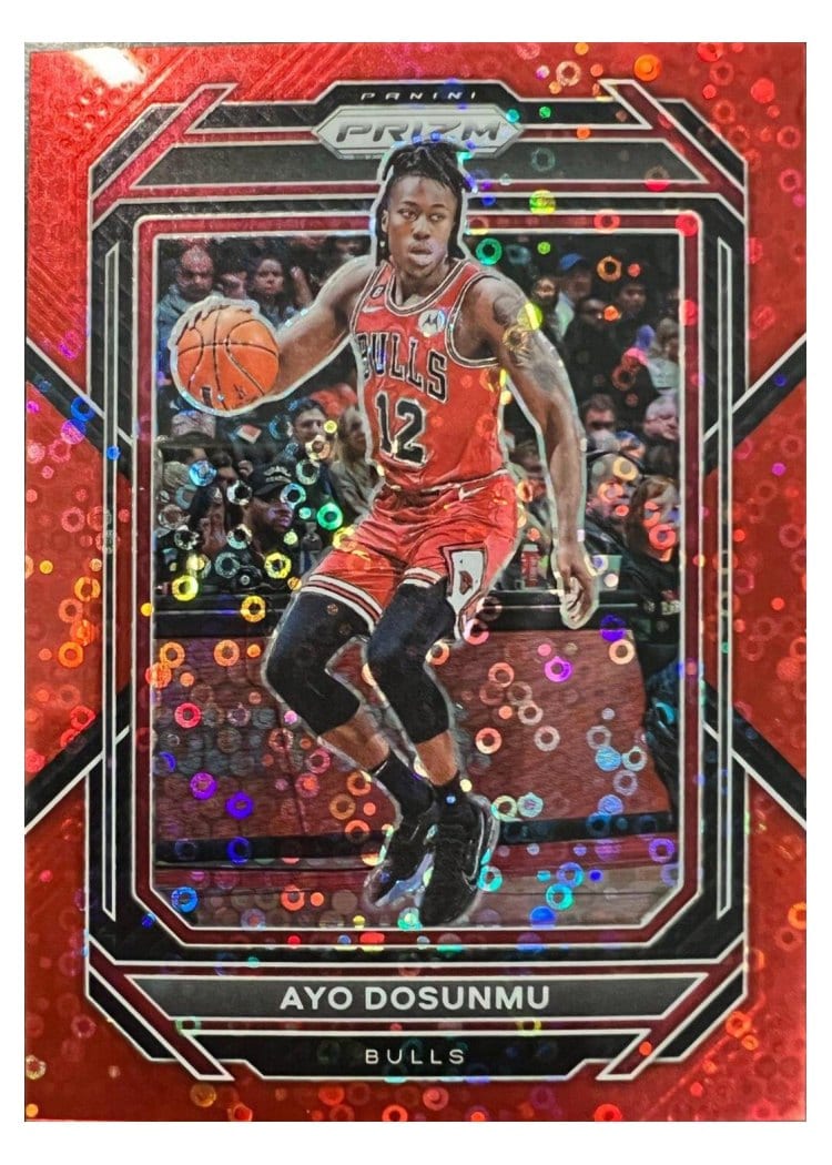 2022-23 Panini Prizm Base Set Ayo Dosunmu #79 card
