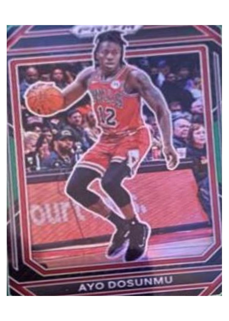 2022-23 Panini Prizm Base Set Ayo Dosunmu #79 card