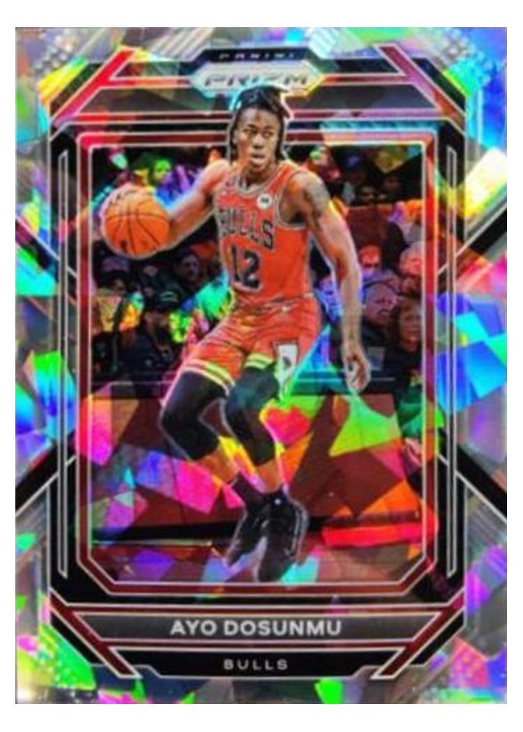 2022-23 Panini Prizm Base Set Ayo Dosunmu #79 card