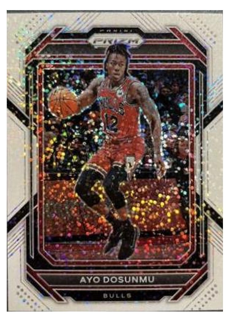 2022-23 Panini Prizm Base Set Ayo Dosunmu #79 card