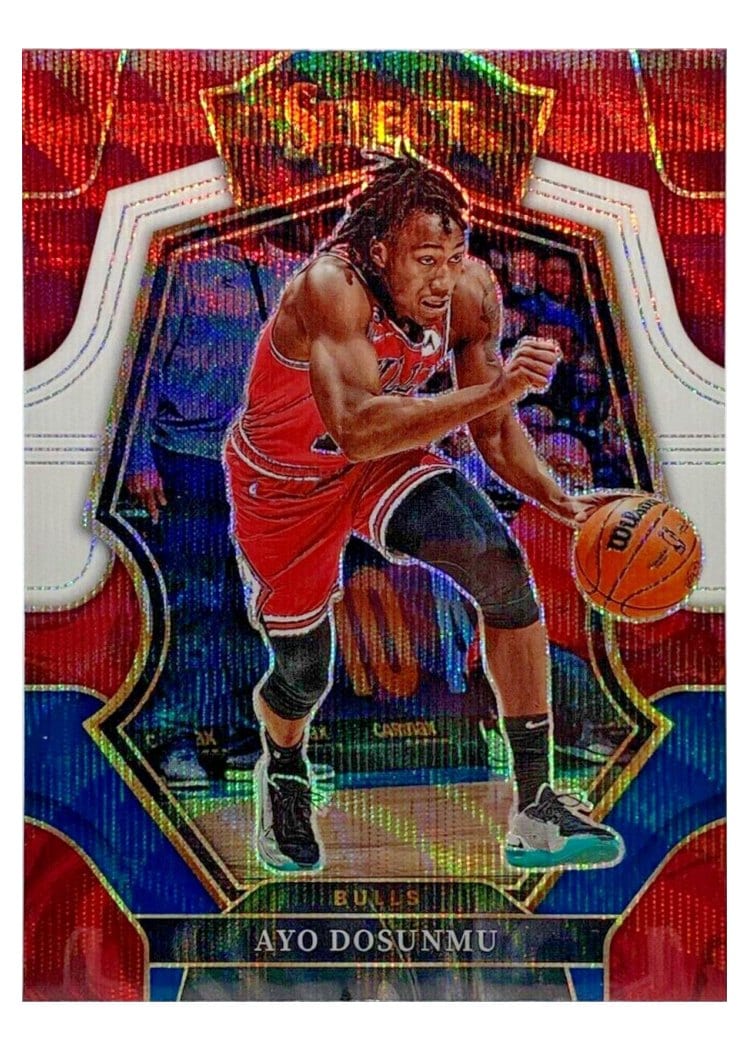 2022-23 Panini Select Base Set Ayo Dosunmu #121 card