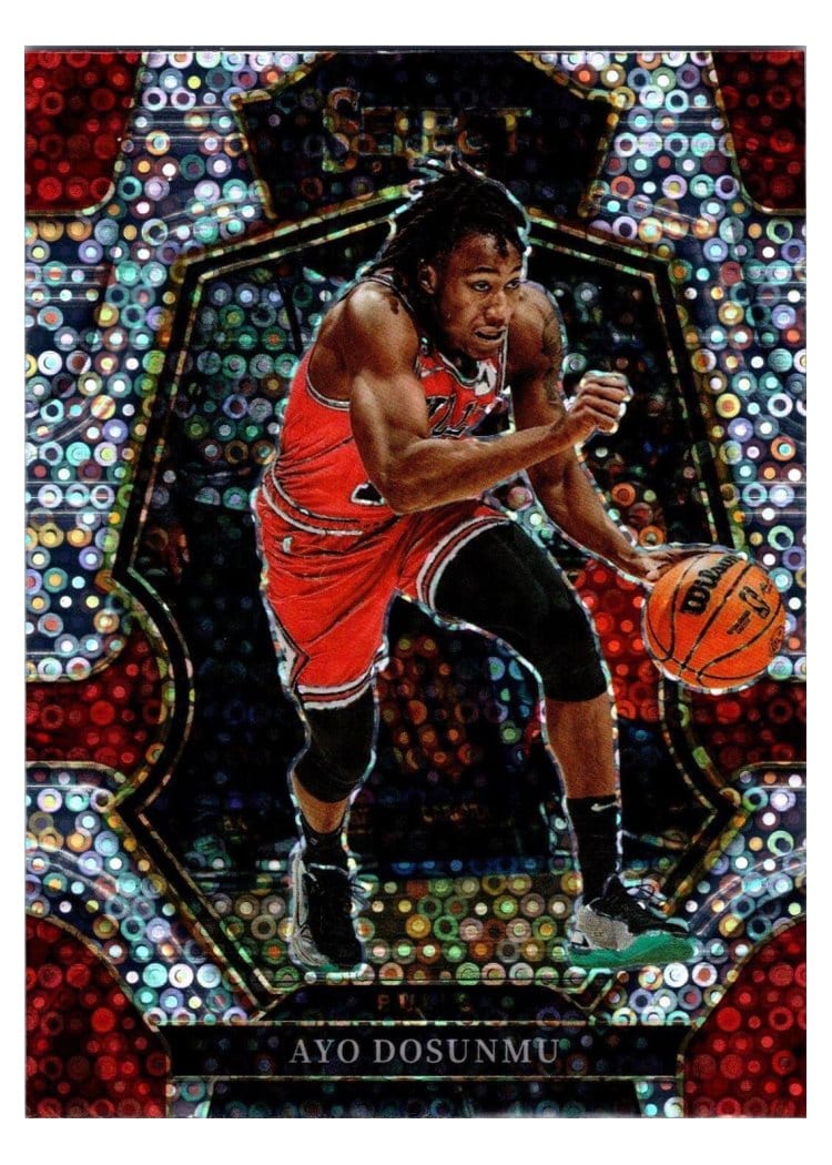 2022-23 Panini Select Base Set Ayo Dosunmu #121 card