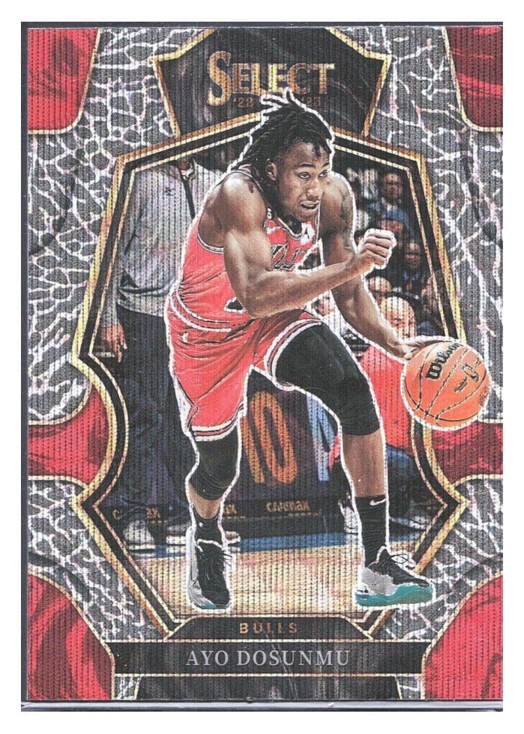 2022-23 Panini Select Base Set Ayo Dosunmu #121 card