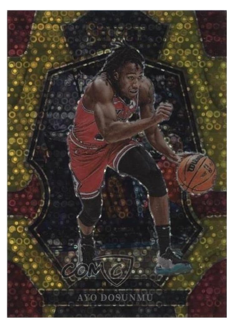 2022-23 Panini Select Base Set Ayo Dosunmu #121 card