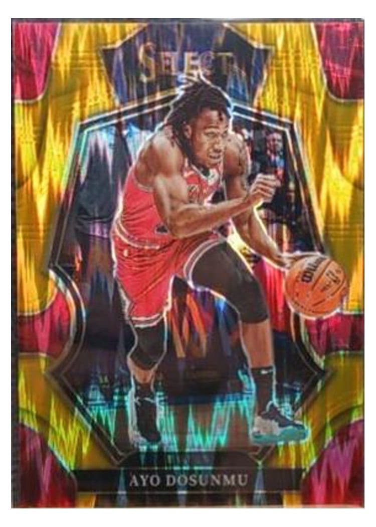 2022-23 Panini Select Base Set Ayo Dosunmu #121 card