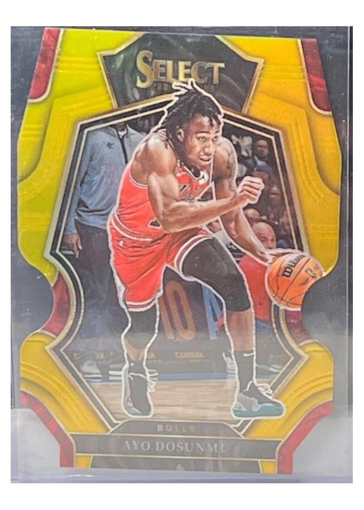 2022-23 Panini Select Base Set Ayo Dosunmu #121 card
