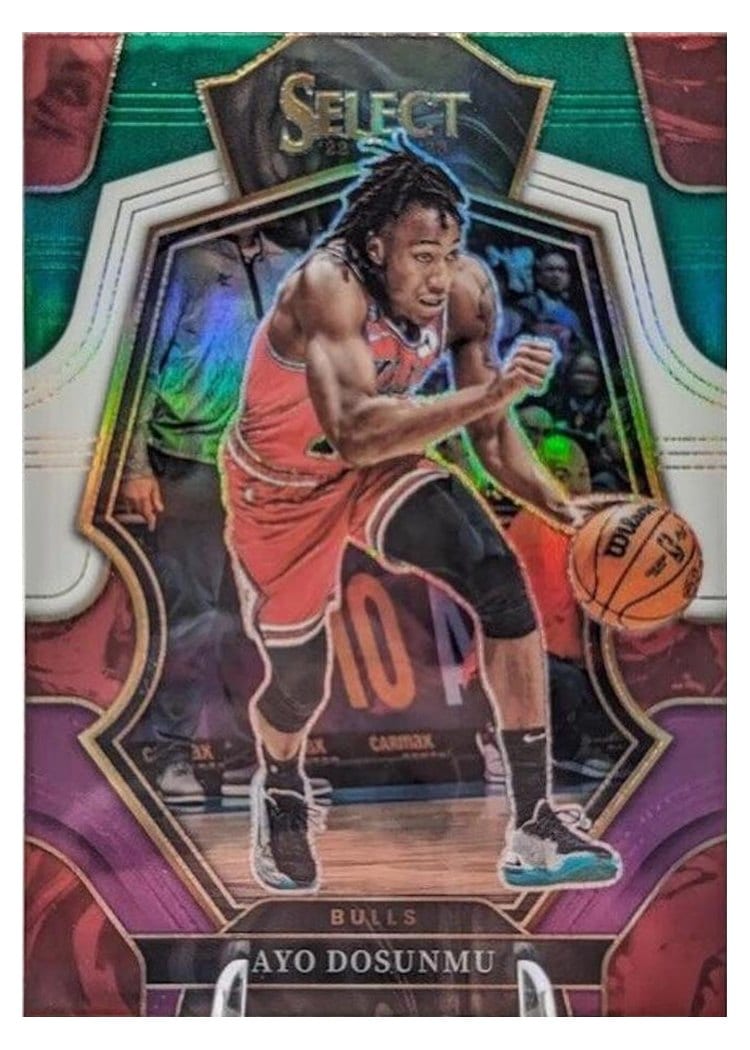 2022-23 Panini Select Base Set Ayo Dosunmu #121 card
