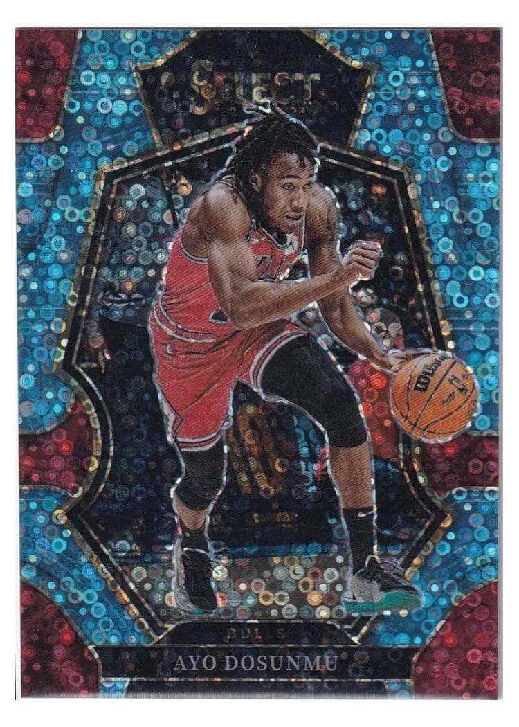 2022-23 Panini Select Base Set Ayo Dosunmu #121 card