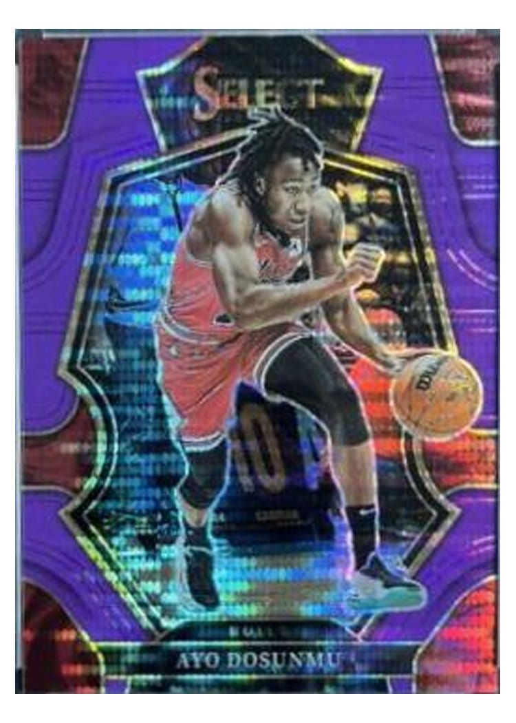 2022-23 Panini Select Base Set Ayo Dosunmu #121 card