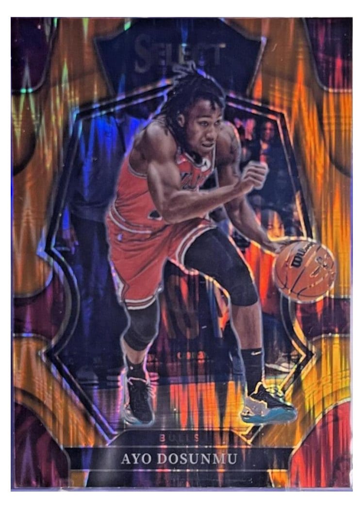 2022-23 Panini Select Base Set Ayo Dosunmu #121 card