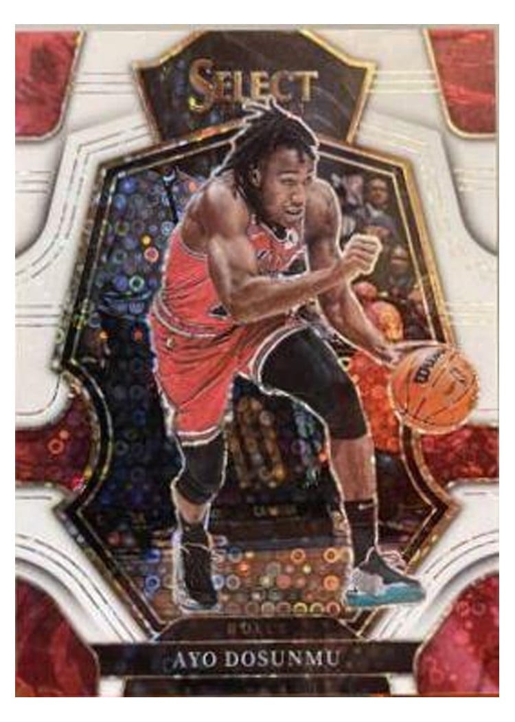 2022-23 Panini Select Base Set Ayo Dosunmu #121 card