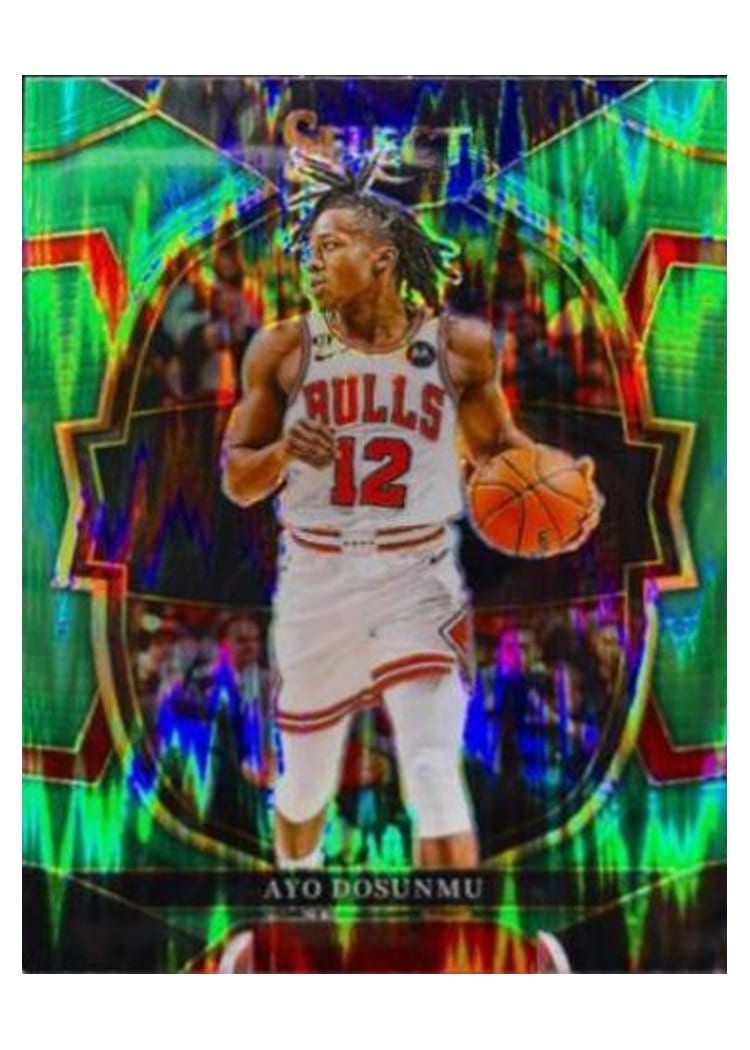 2022-23 Panini Select Base Set Ayo Dosunmu #21 card