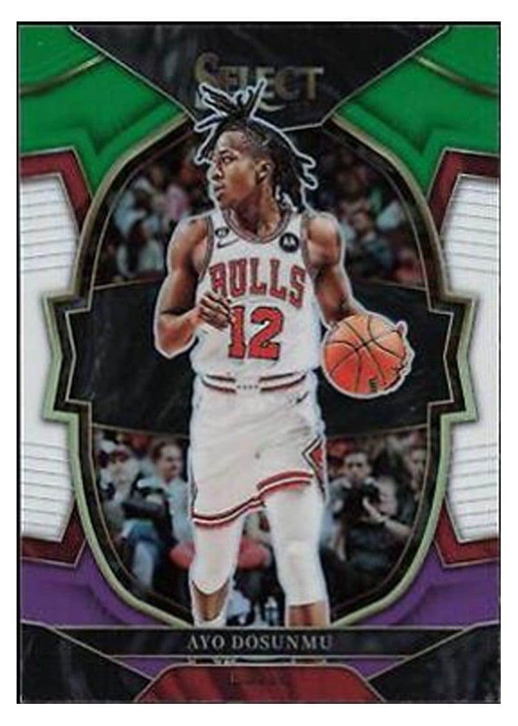 2022-23 Panini Select Base Set Ayo Dosunmu #21 card