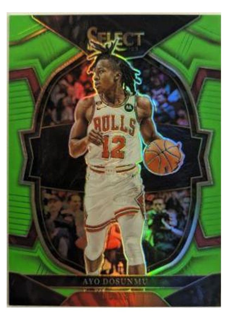 2022-23 Panini Select Base Set Ayo Dosunmu #21 card