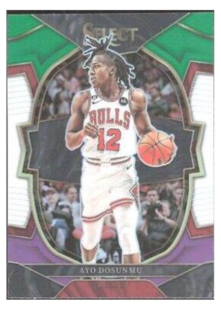 2022-23 Panini Select Base Set Ayo Dosunmu #21 card