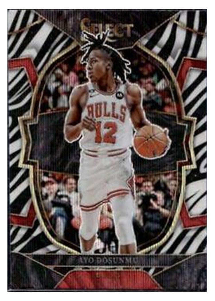 2022-23 Panini Select Base Set Ayo Dosunmu #21 card