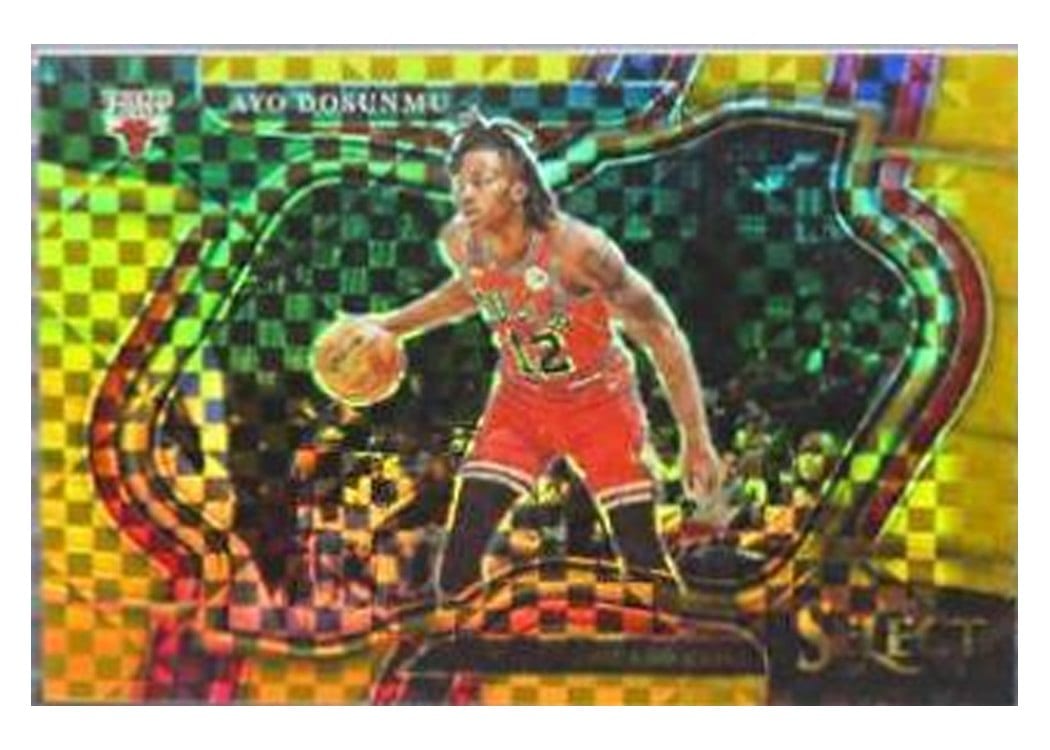 2022-23 Panini Select Base Set Ayo Dosunmu #221 card